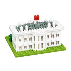 nanoblock Maison-Blanche Nanoblock Jeux De Construction