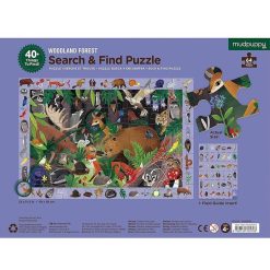 Mudpuppy Puzzle 'Cherche & Trouve' Animaux De La For T 64 Pcs Mudpuppy Puzzles D S 5 Ans, 54 Pcs