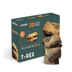 Cartonic Puzzle Sculpture 3D En Carton - T-Rex - Cartonic Jeux De Construction