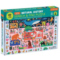 Mudpuppy Puzzle 'Cherche & Trouve' Mus E D'Histoire Naturelle 64 Pcs Mudpuppy Puzzles D S 5 Ans, 54 Pcs