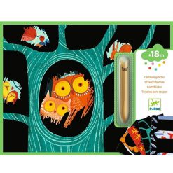 Djeco Cartes Gratter Des Tout-Petits 'Animaux D Couvrir' Djeco 0041 Cartes Gratter