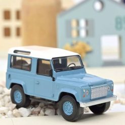 NOREV Land Rover Defender 1995 Bleu Norev 1-43 Jouets Garage, Voitures