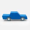 Waytoplay Toys Voiture En Bois Waytoplay Bleue "Back And Forth" Jouets Garage, Voitures