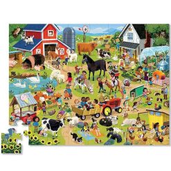 Crocodile Creek Puzzle Une Journ E La Ferme 48 Pcs Crocodile Creek Puzzles D S 4 Ans, 36 Pcs