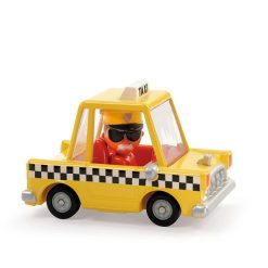 Djeco Taxi Joe Voiture Crazy Motors Djeco 5479 Jouets Garage, Voitures