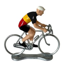 Bernard & Eddy Figurine Cycliste Maillot Belge Tricolore _ Bernard & Eddy Jouets Garage, Voitures