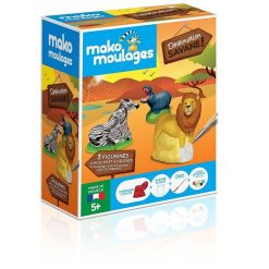 Mako moulages Mako Moulages Animaux De La Savane, Coffret 3 Moules 39059 Mako Moulages