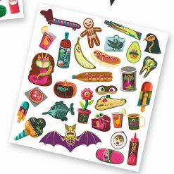 Djeco Stickers Anim S 'Rayons X' Djeco 9267 Autocollants Et D Calcomanies