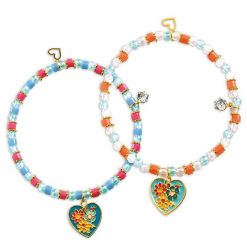 Djeco Duo De Bracelets You & Me "Enfilage Coeur" Djeco 0010 Perles Et Bijoux