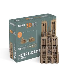 Cartonic Puzzle Sculpture 3D En Carton - Notre-Dame De Paris - Cartonic Jeux De Construction