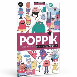 POPPIK Poster En Stickers "Les Motions" Poppik Autocollants Et D Calcomanies