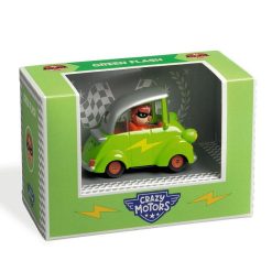 Djeco Green Flash Voiture Crazy Motors Djeco 5471 Jouets Garage, Voitures