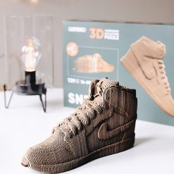 Cartonic Puzzle Sculpture 3D En Carton - Sneaker - Cartonic Jeux De Construction