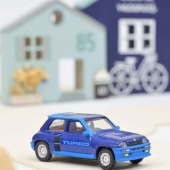 NOREV Renault 5 Turbo 1980 Bleue Norev 1/64 Jouets Garage, Voitures