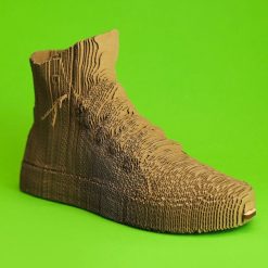 Cartonic Puzzle Sculpture 3D En Carton - Sneaker Montante - Cartonic Jeux De Construction