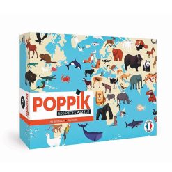 POPPIK Puzzle 500 Pi Ces "Animaux Du Monde" Poppik Puzzles D S 8 Ans, 500 Pcs Et +