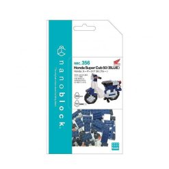 nanoblock Motocyclette Honda Super Cub 50 Bleue Nanoblock Jeux De Construction