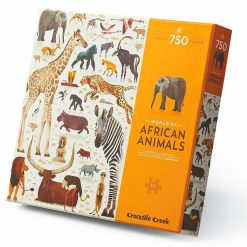 Crocodile Creek Puzzle 'Les Animaux D'Afrique' 750 Pcs Crocodile Creek Puzzles D S 8 Ans, 500 Pcs Et +