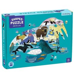 Mudpuppy Puzzle Silhouette 300 Pcs 'Vie Dans L'Arctique' Mudpuppy Puzzles D S 7 Ans, 200 400 Pcs