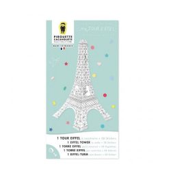 PIROUETTE CACAHOUETE Ma Tour Eiffel Construire, Kit Cr Atif Pour Enfant Pirouette Cacahou Te Dessin, Peinture, Coloriage