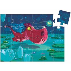 Djeco Edmond Le Dragon, Puzzle 24 Pcs Silhouette Djeco 7214 Puzzles D S 2 Ans: 2, 12 Et 24 Pcs