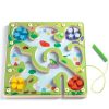 Djeco Jeu De Labyrinthe Magn Tique En Bois "Frogymaze" Djeco 1614 Jouets D' Veil, Hochets