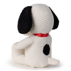 Peluches Miffy & Snoopy Peluche Snoopy Assis En Velours C Tel Cr Me - 27Cm En Bo Te Cadeau Poup Es, Peluches