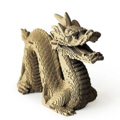 Cartonic Puzzle Sculpture 3D En Carton - Dragon - Cartonic Jeux De Construction