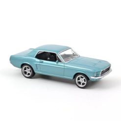 NOREV Ford Mustang 1968 Bleue Avec Caravane Airstream Norev 1-43 Jouets Garage, Voitures