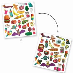 Djeco Stickers Anim S 'Rayons X' Djeco 9267 Autocollants Et D Calcomanies