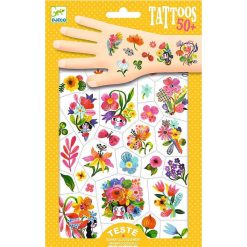 Djeco Tatouages 'Aqua Flor' Djeco 9616 Tatouages Enfants, Maquillage