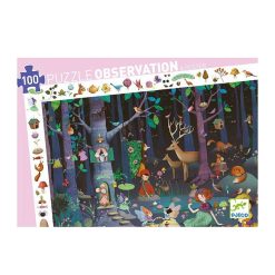 Djeco Puzzle Observation 'For T Enchant E' 100 Pcs Djeco Djo7504 Puzzles D S 6 Ans, 100 Pcs