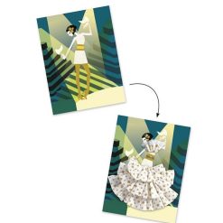 Djeco Cartes Frou-Frous 'So Paris' Djeco 8675 Couture Et Broderie Pour Enfant