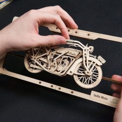 UGEARS models Moto Indie Ugears Puzzle 2,5D En Bois Jeux De Construction