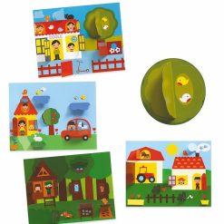 Djeco Pliages Et Collages Pour Enfant "Cache-Cache" Djeco 9876 Bricolage Enfant