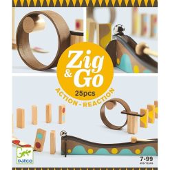 Djeco Zig & Go - 25 Pi Ces Djeco 5642 Jeux De Construction