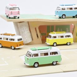 NOREV Volkswagen Combi T2B Camper Van 1973 Vert Norev 1-43 Me Jouets Garage, Voitures