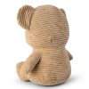 Peluches Miffy & Snoopy Peluche Ourson Boris En Velours C Tel Beige 24Cm - Miffy Peluches Naissance, Doudous