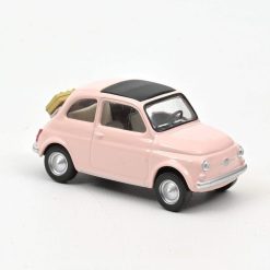 NOREV Fiat 500 1965 Rose Clair Norev 1-43 Me Jouets Garage, Voitures