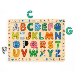 Djeco Puzzle Abc International, Ab C Daire Djeco 1808 Jouets Encastrer, Empiler