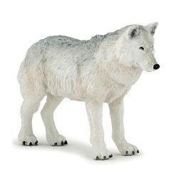 Papo Loup Polaire Papo 50195 Ferme En Bois, Centre Questre Et Zoo