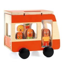 Djeco Mini Combi Djeco 6399 Jouets Tirer, Pousser