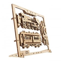 UGEARS models Locomotive Vapeur Ugears Puzzle 2,5D En Bois Jeux De Construction