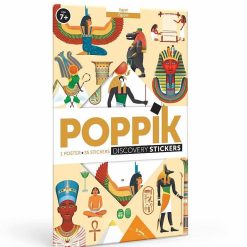 POPPIK Poster En Stickers "Egypte Antique" Poppik Autocollants Et D Calcomanies