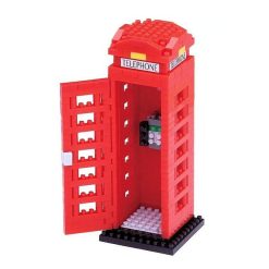 nanoblock Cabine T L Phonique Londonienne Nanoblock Jeux De Construction