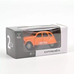 NOREV Citro N 2Cv 1979 - Orange Mandarine 1/54 - Norev Origines Jouets Garage, Voitures