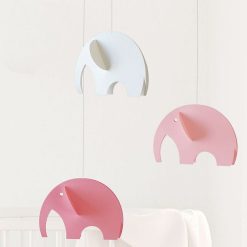 Flensted Mobiles Mobile En Papier "El Phants Roses" Flensted Mobiles Mobiles Flensted