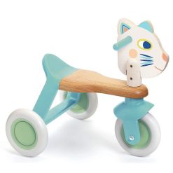 Djeco Babyscooti Porteur Tricycle En Bois Pour Enfant Djeco 6133 Porteur Enfant