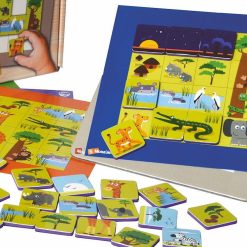 SEPP jeux Jeu Puzzle Magn Tique 'Mon Petit Safari' Sepp Jeux Jeux De Soci T