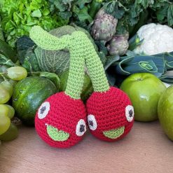 MyuM Hochet Cerises En Crochet 